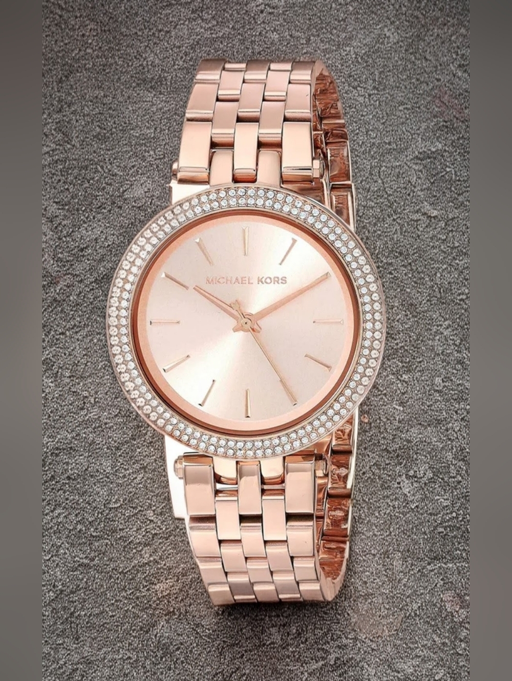 Michael Kors Womens Darci Rose Gold Watch 3192 - Like New!
